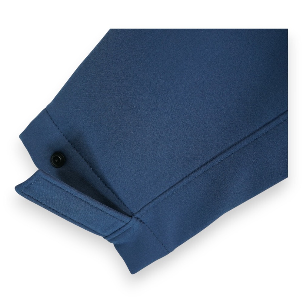 The North Face Men's Small Softshell Dark Navy Blue Full Zip Long Sleeve - Picture 6 of 10